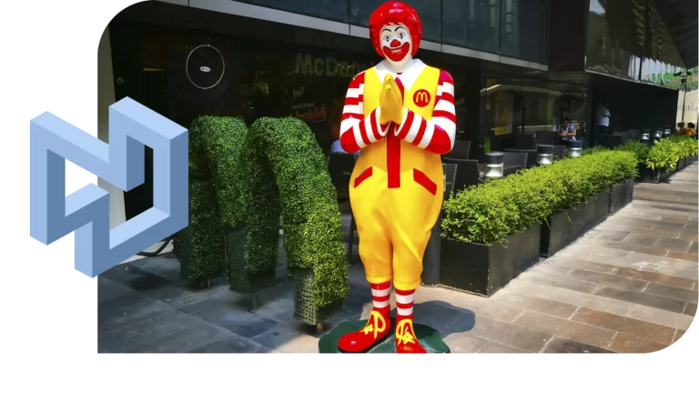Mascote do McDonalds, o palhaço Ronald